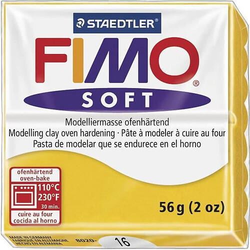 Pâte Fimo 57 g Soft Tournesol 8020.16 - Fimo