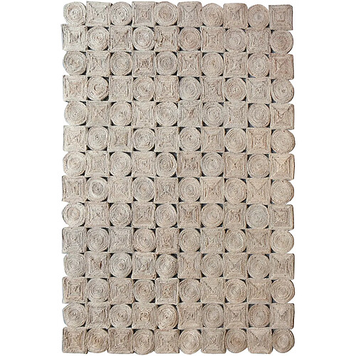 The Rug Republic Tapis en chanvre Sianna 230 x 160 cm.