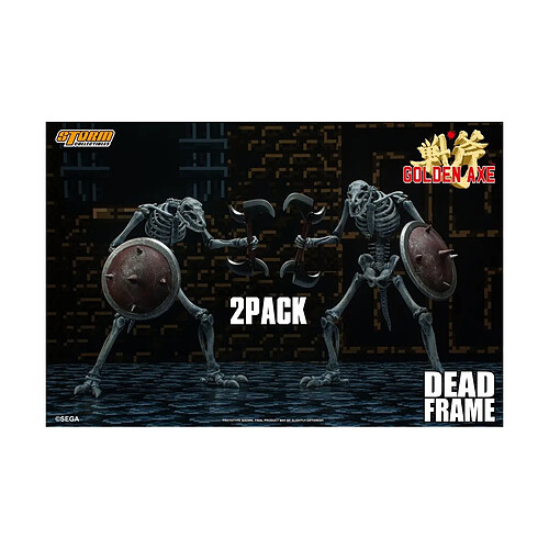 Storm Collectibles Golden Axe - Pack 2 figurines 1/12 Dead Frame 18 cm