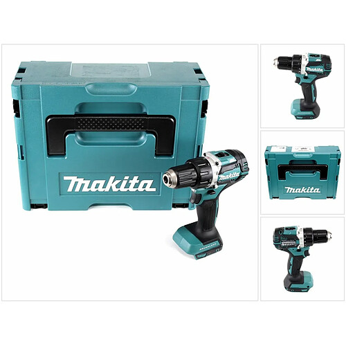 Makita DDF 484 ZJ 18 V Perceuse visseuse sans fil Brushless 54 Nm avec boîtier Makpac - sans Batteries, ni Chargeur