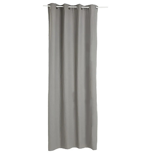 Atmosphera, Createur D'Interieur Rideau Panama - 140 x 260 cm - Gris