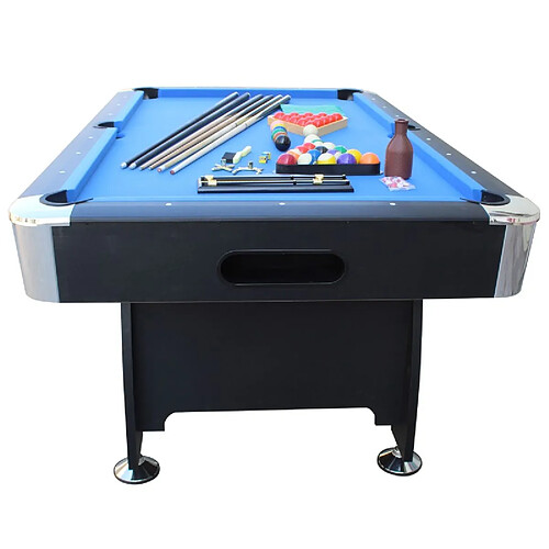 Play4Fun Billard Américain avec retour de boules automatique et accessoires