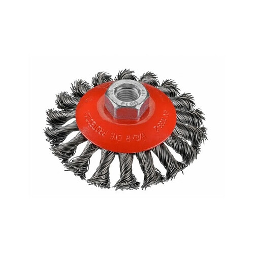 Brosse conique fil acier tressé Osborn KBZ 100 mm M14 2008622151