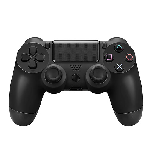 PS4 Manette de jeu Ecran Tactile Avec Double Vibration Sans Fil Bluetooth Noir