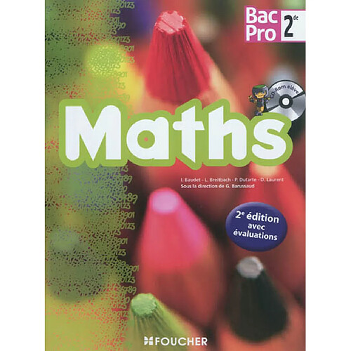 Maths 2de bac pro : livre de l'élève · Occasion