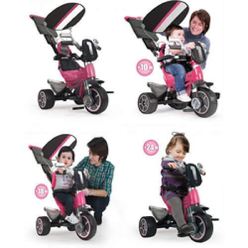 Injusa Tricycle évolutif Body Sport rose