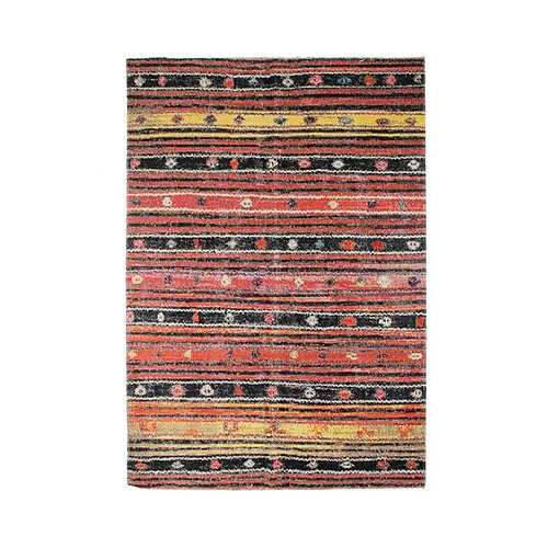 Thedecofactory VINTAGE IN&OUT - Tapis pour intérieur-extérieur lignes rouge 120x170