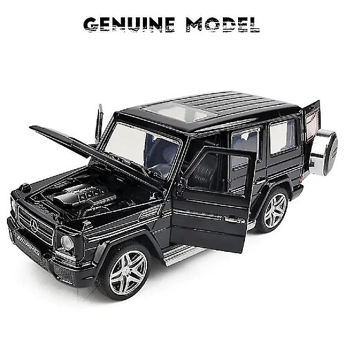 Universal Jouet métallique modèle de voiture G65 AMG en alliage coulé sous pression (noir)