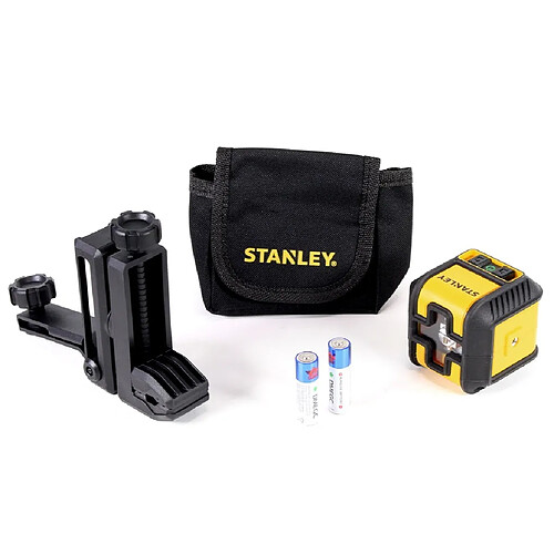 Stanley Cubix Niveau laser croix automatique - 16 m de rayon d'action ( STHT-77499-1 )