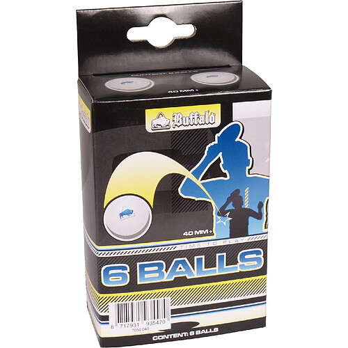 Buffalo Balles de tennis de table 3* Compet