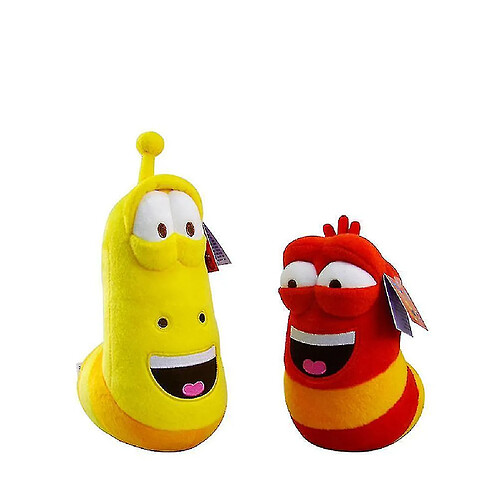 Universal 2pcs 12cm poupée de jouet en peluche d'insectes de pet hilarant