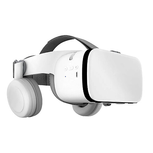 Avizar Casque VR Smartphone Réalité Virtuelle 3D avec Audio Bluetooth BOBOVR Z6 blanc