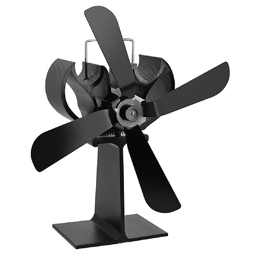 Ventilateur De Cheminée Noir