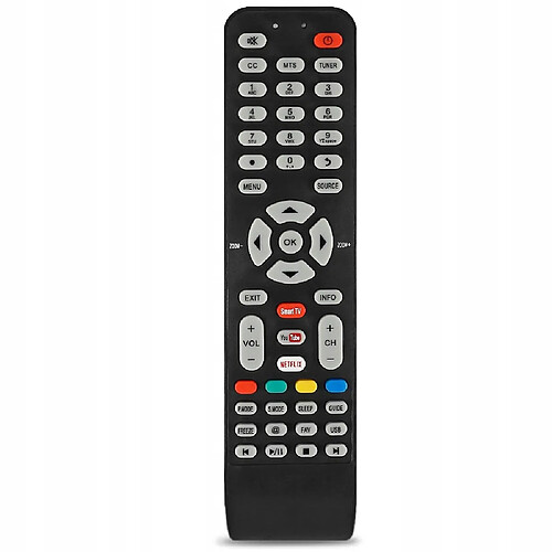 GUPBOO Télécommande Universelle de Rechange pour téléviseur intelligent TCL 06-519W49-D001X RC-199E