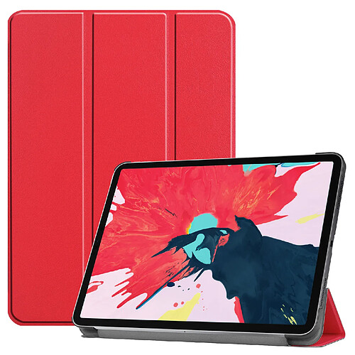 Xeptio Etui Apple iPad Pro 11 2022 / iPad Pro 11 2021 M1 / IPad Pro 11 2020 4ème / 3ème / 2ème Génération Smartcover rouge - Housse pochette protection