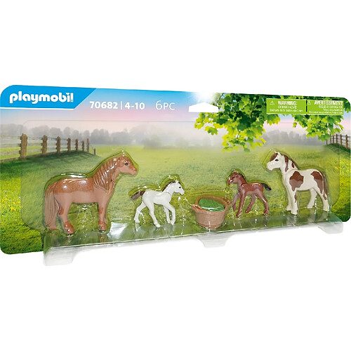 Playmobil® Country Poneys avec Poulains