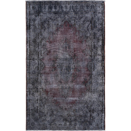 Vidal Tapis de laine 200x120 gris Vintage Royal