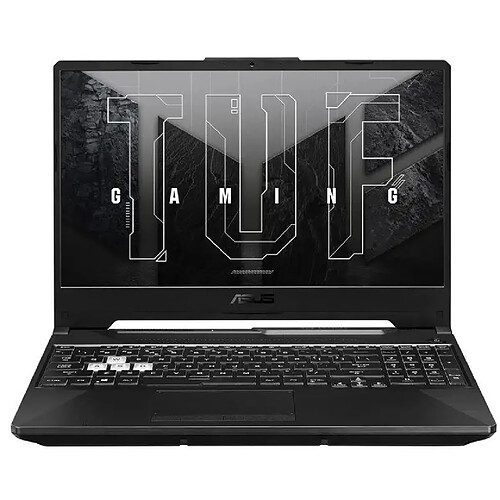 ASUS TUF Gaming A15 FA506NC-HN001W Ordinateur portable 39,6 cm (15.6') Full HD AMD Ryzen™ 5 7535HS 16 Go DDR5-SDRAM 512 Go SSD NVIDIA GeForce RTX 3050 Wi-Fi 6 (802.11ax) Windows 11 Home Noir