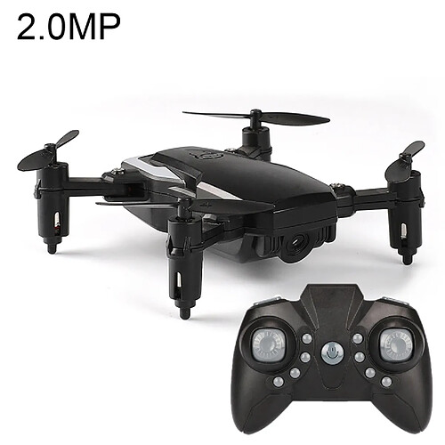 Wewoo LF606 Wifi FPV MinRC pliable avec quadricoptère avec caméra 2.0MP et télécommande, une batterie, prise en charge d'une touche au décollage / atterrissage, retour d'une clé, mode sans tête, mode de maintien d'altitude (Noir)