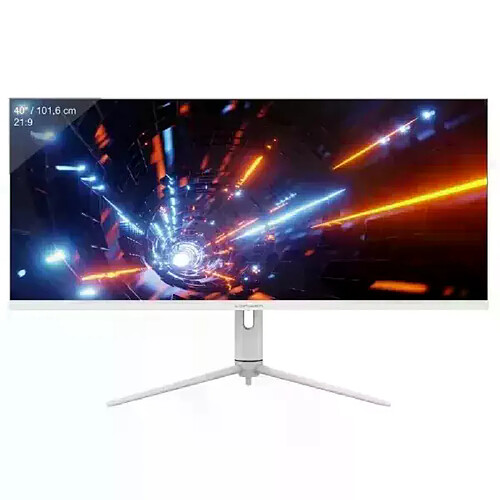 Lc-Power M40 Ecran Gamer 40" UWQHD LCD 144Hz HDMI USB Blanc