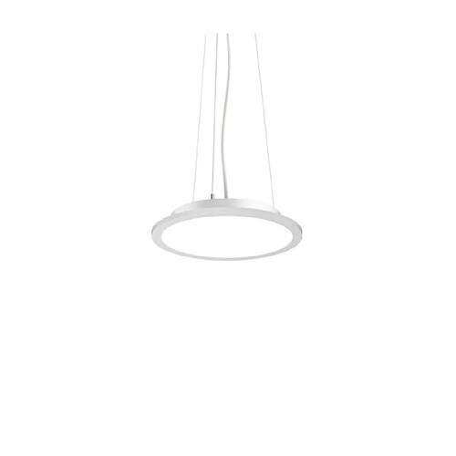 Ideal Lux Suspension LED FLY Métal,plastique,aluminium Blanc Mat