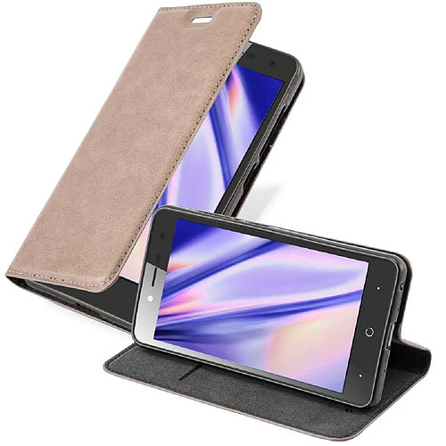 Cadorabo Coque ZTE Blade L7 Etui en Brun