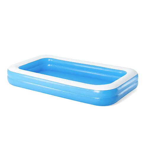 Piscine Gonflable Autoportante pour Enfants Bestway 305x183x46 cm Structure à 2 Anneaux pour Enfants de +3 Ans, Installation Facile