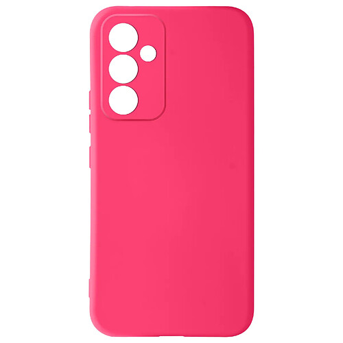 Avizar Coque pour Samsung Galaxy A34 5G Semi-rigide Soft-touch Fine Fast Cover Fuchsia