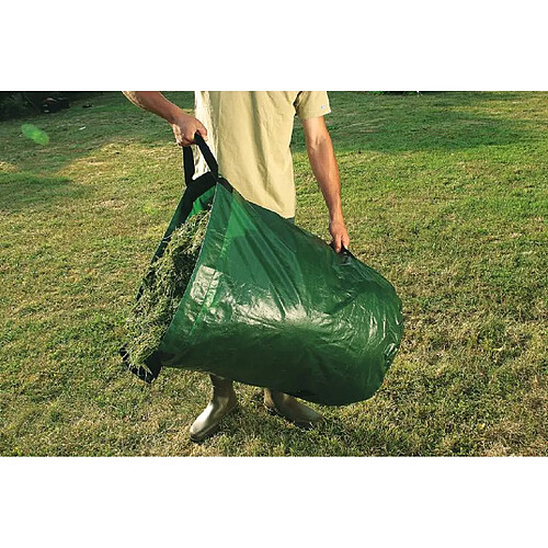 Nortene Sac déchets verts autostable avec poignées STANDBAG - Vert - 270 L