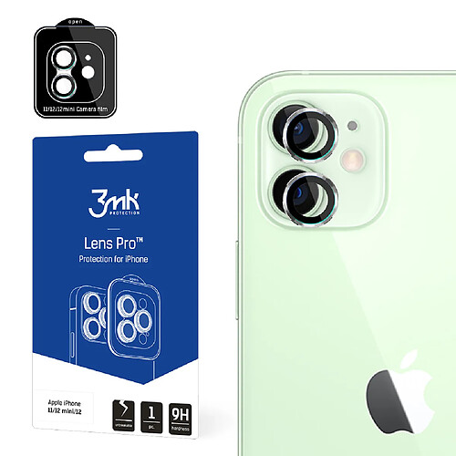 Max Protection Apple iPhone 11/12 mini/12 - 3mk Lens Protection Pro