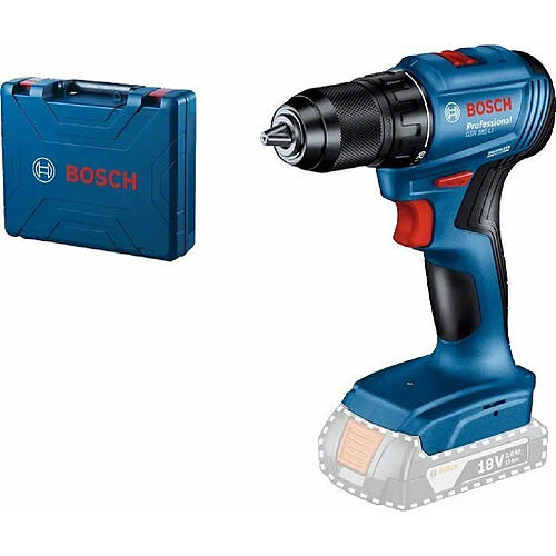 Perceuse-visseuse 18V 50Nm (Produit seul) GSR 185-Li en mallette - BOSCH 06019K3003