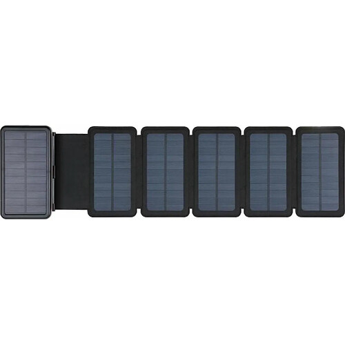 Sandberg Solar 6-Panel Powerbank 20000mAh, chargeur solaire, noir