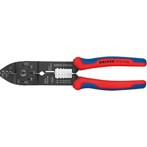 KNIPEX Pince à sertir brunie 230 mm