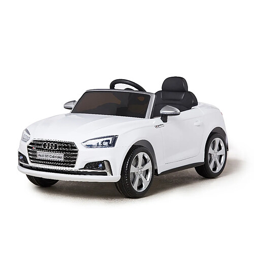 Fast And Baby Voiture électrique pour enfant blanc AUDI S5