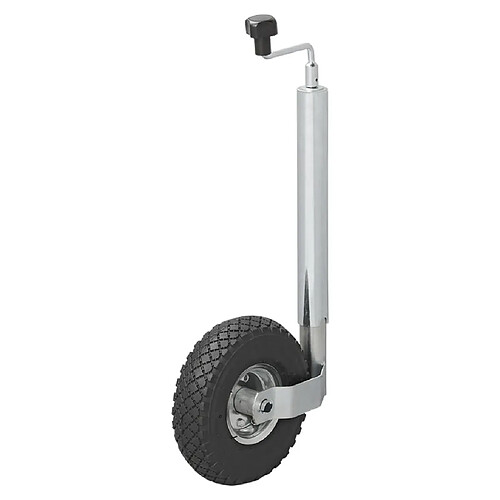 ProPlus Roue jockey avec pneu d'air 48 mm 26 x 8,5 cm