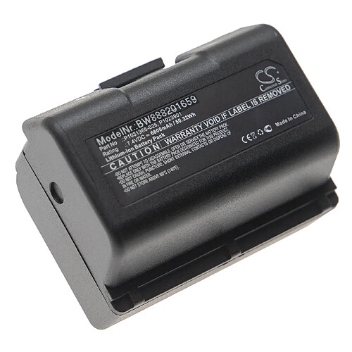 vhbw batterie remplace Zebra BTRY-MPP-34MAHC1-01, P1023901-LF pour imprimante photocopieur scanner imprimante à étiquette (6800mAh, 7,4V, Li-Ion)