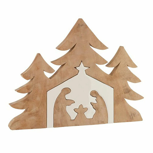 Paris Prix Statuette Déco Noël Crèche Puzzle 55cm Naturel