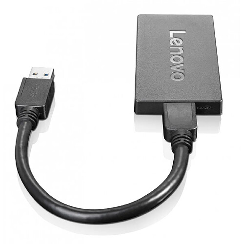 Lenovo 4X90J31021 adaptateur et connecteur de câbles USB DisplayPort Noir