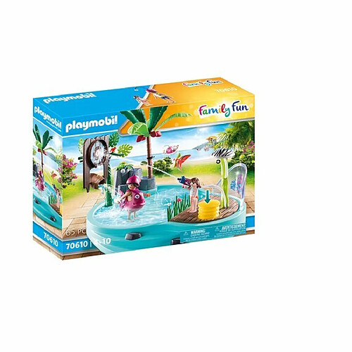 Playmobil® Playmobil Family Fun Piscine avec jet d'eau