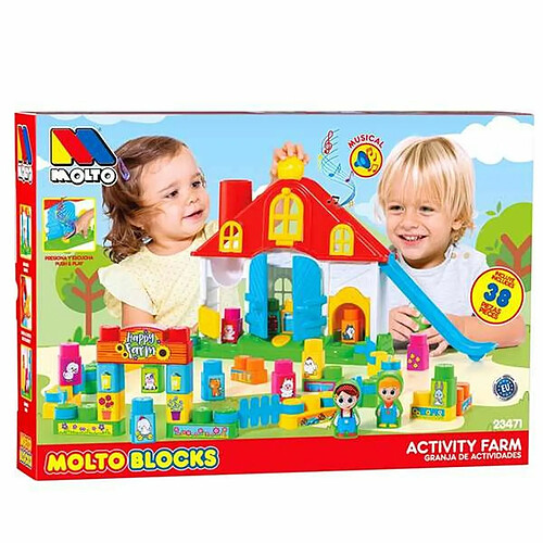 Playset Moltó 38 Pièces Ferme Son