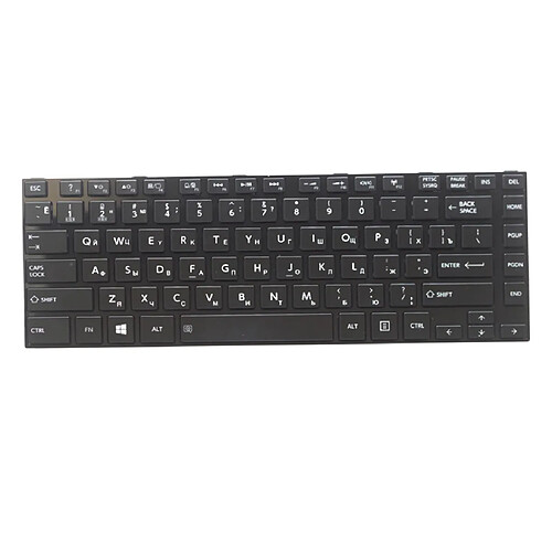 RU Avec Cadre Noir Keyobard Pour Toshiba L835 P840 P845 C800 M800 M840 PC