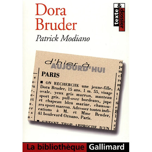 Dora Bruder · Occasion