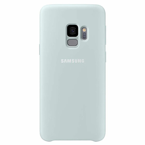 Samsung Coque Silicone Bleu Galaxy S9