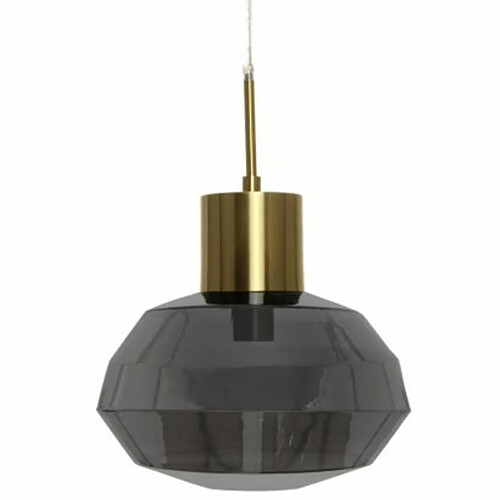 Paris Prix Lampe Suspension Design Vince 32cm Gris