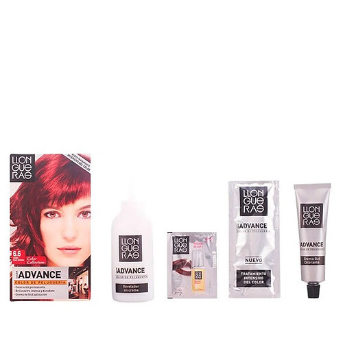 Llongueras - LLONGUERAS COLOR ADVANCE hair colour 6,6-dark red intense