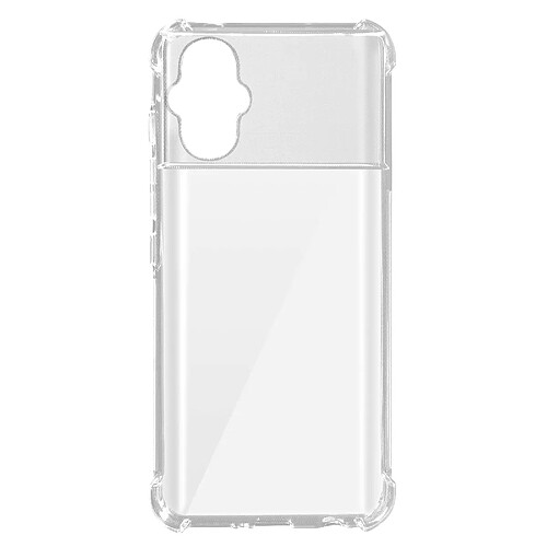 Avizar Coque pour Xiaomi Poco M5 Silicone Gel Souple Renforcés Antichocs Transparent