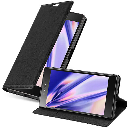 Cadorabo Coque Sony Xperia Z5 Etui en Noir