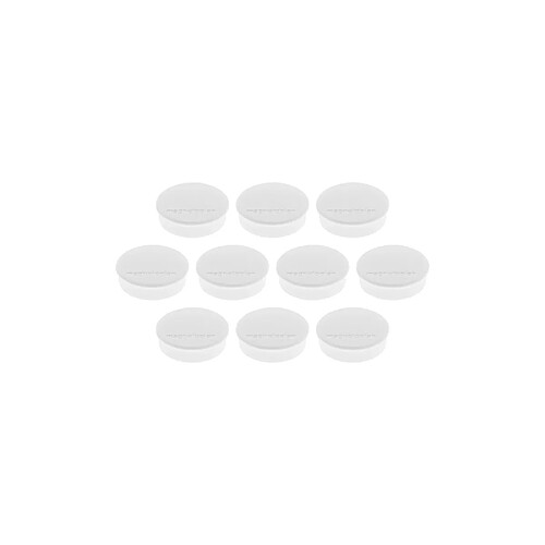 magnetoplan Discofix aimant rond 'hobby', blanc ()