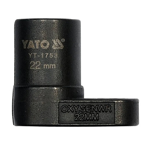 YATO Clé pour capteur d'oxygène 22 mm