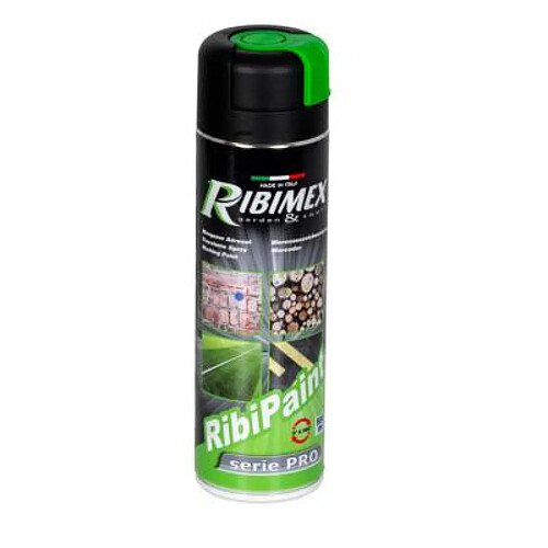 Ribimex Peinture de marquage en bombe vert fluo 500 ml